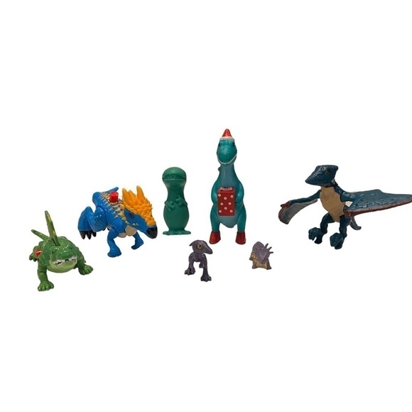 Lot of Seven Random Toy Dinosaurs - Picture 7 of 13